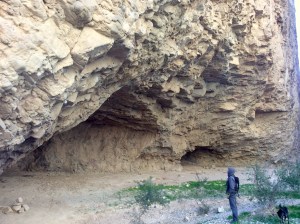 The left side of Swamp Cave.